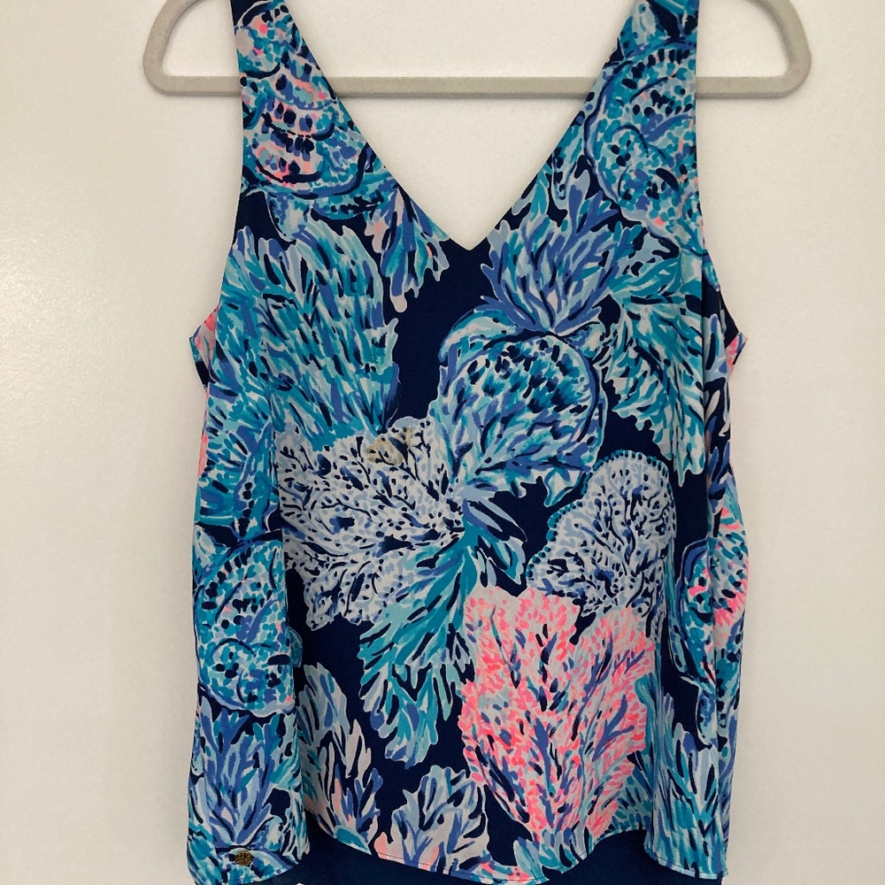 Lilly Pulitzer Reversible Sleeveless Top